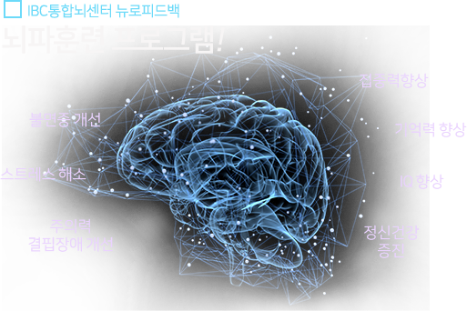 IBC통합뇌센터 뉴로피드백 뇌파훈련 프로그램!